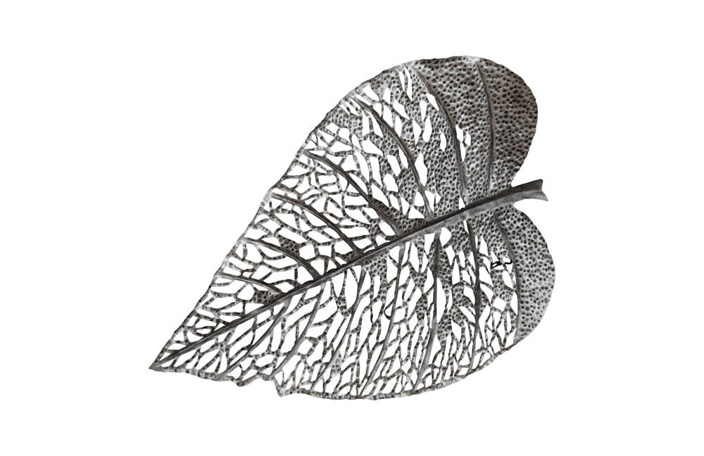 Phillips Collection - Birch Leaf Wall Art, Silver, LG - TH108526 view 2