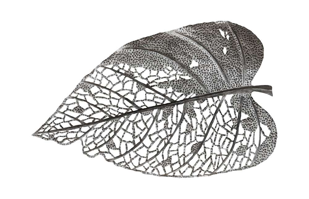Phillips Collection - Birch Leaf Wall Art, Silver, XL - TH108527 veiw 1