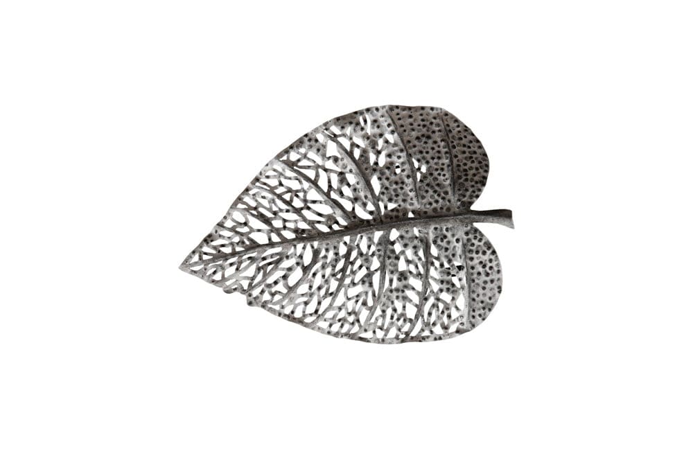 Phillips Collection - Birch Leaf Wall Art, Silver, XS - TH108531 view 1