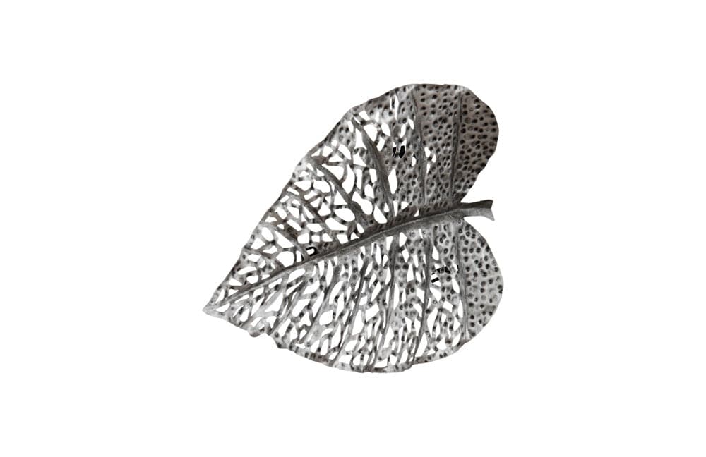 Phillips Collection - Birch Leaf Wall Art, Silver, XS - TH108531 view 2