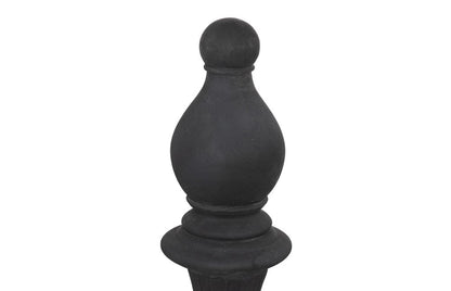 Phillips Collection - Bishop Chess Sculpture, Cast Stone Black, Small - PH118745 view 2