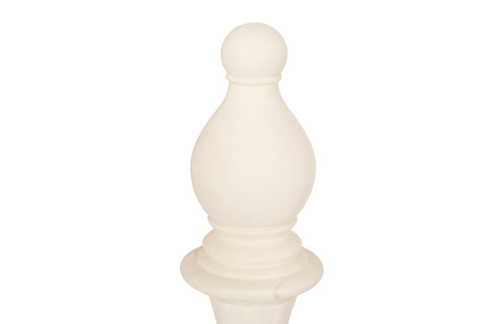 Phillips Collection - Bishop Chess Sculpture, Cast Stone White, Small - PH118746 view 2