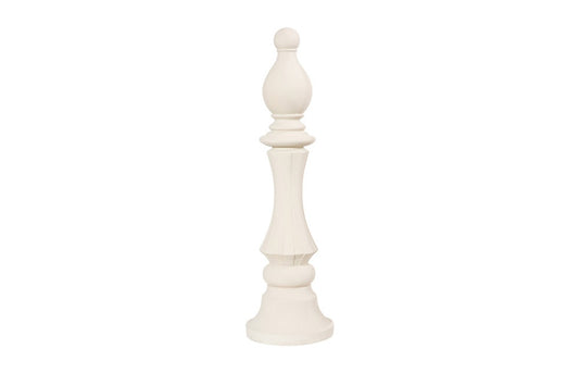 Phillips Collection - Bishop Chess Sculpture, Cast Stone White - PH115696 veiw 1