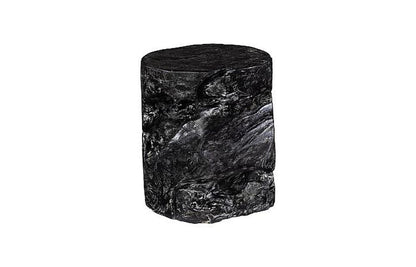Phillips Collection - Black Wash Stool, Round - ID85088 view 1