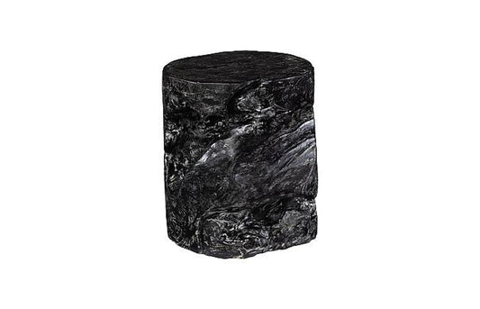 Phillips Collection - Black Wash Stool, Round - ID85088 view 1
