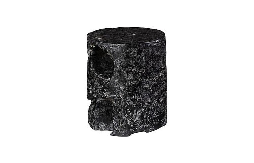 Phillips Collection - Black Wash Stool, Round - ID85088 view 3