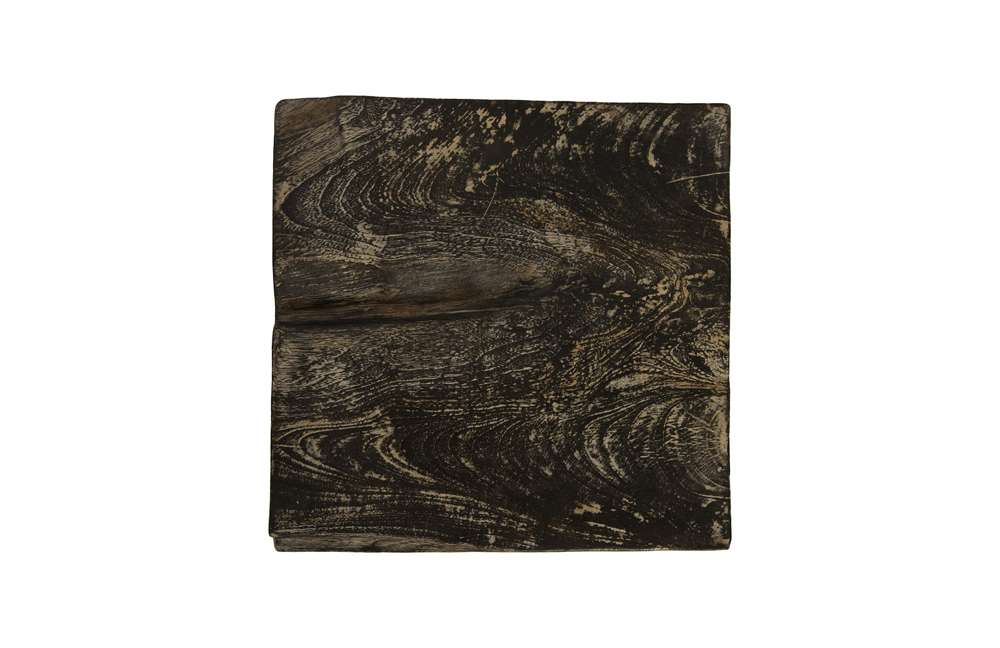 Phillips Collection - Black Wash Stool, Square - ID85087 veiw 4