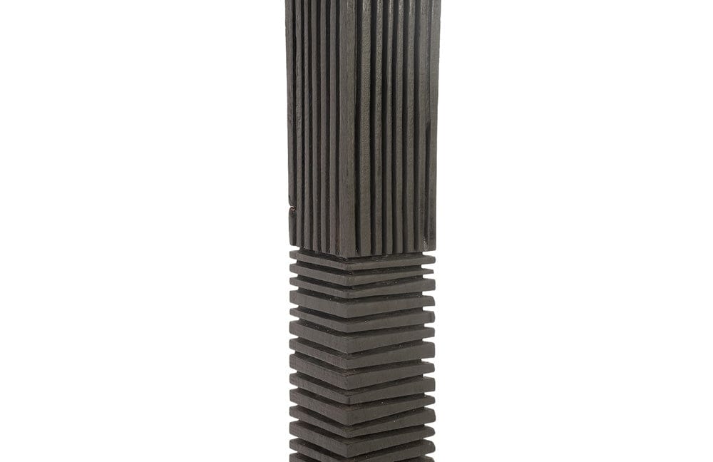 Phillips Collection - Black Wood Abstract Sculpture, Assorted with Natural Characteristics - TH82414 view 4