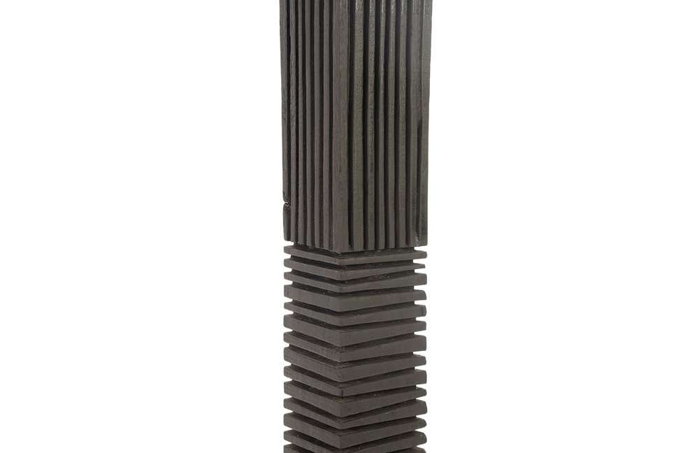 Phillips Collection - Black Wood Abstract Sculpture, Assorted with Natural Characteristics - TH82414 veiw 4