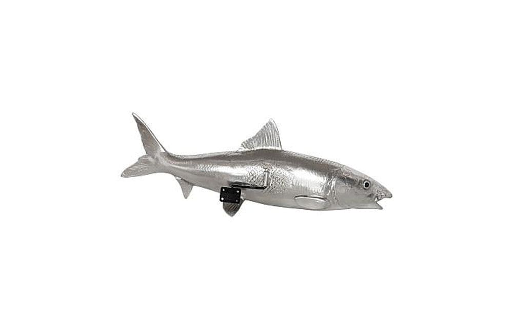 Phillips Collection - Bonefish Wall Sculpture, Resin, Silver Leaf - PH66835 view 4