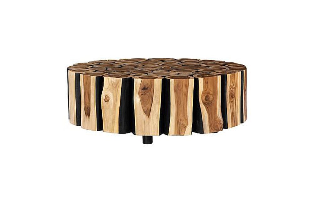 Phillips Collection - Boscage Coffee Table on Black Metal Legs, Round - TH81392 view 1