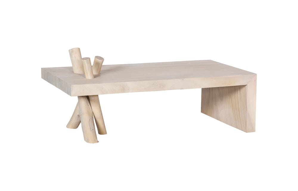 Phillips Collection - Branch Waterfall Coffee Table, Bleached - TH115344 view 1