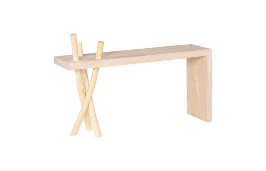 Phillips Collection - Branch Waterfall Console Table, Bleached - TH115343 view 1