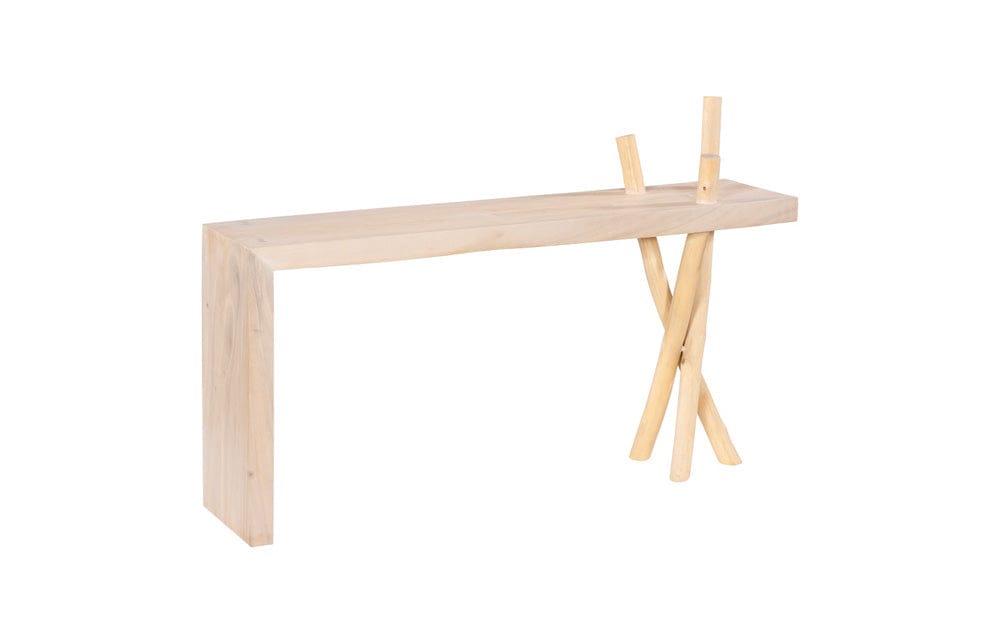 Phillips Collection - Branch Waterfall Console Table, Bleached - TH115343 view 3