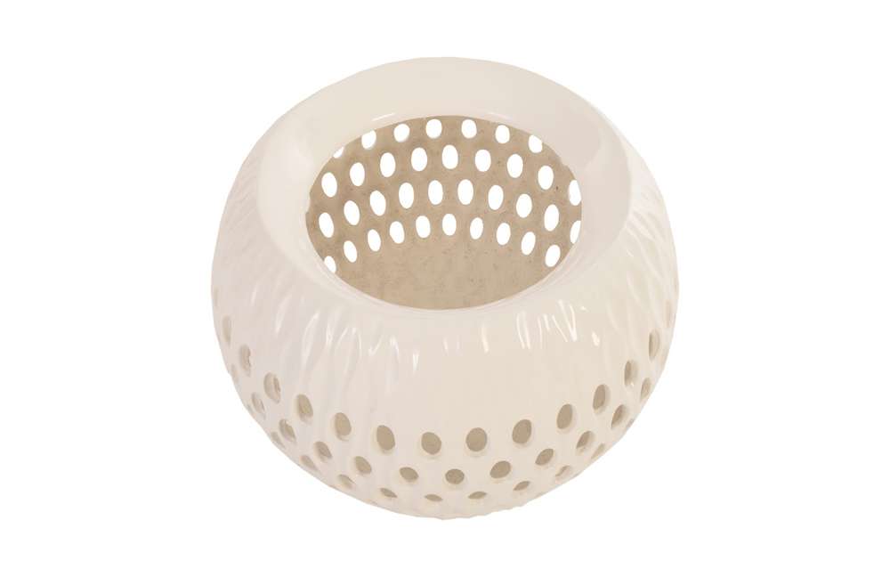 Phillips Collection - Breathe Planter, Gel Coat White - PH80652 veiw 2