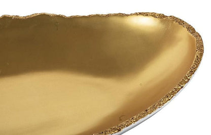 Phillips Collection - Broken Egg Bowl, White and Gold Leaf, Extra Large - PH67549 view 3