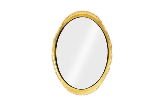 Phillips Collection - Broken Egg Mirror, White and Gold Leaf - PH67505 veiw 1