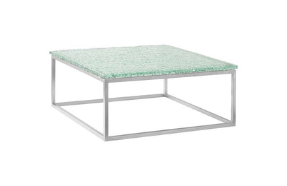 Phillips Collection - Bubble Glass Coffee Table, Stainless Steel Base - ID74368 veiw 1