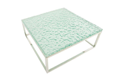 Phillips Collection - Bubble Glass Coffee Table, Stainless Steel Base - ID74368 veiw 3
