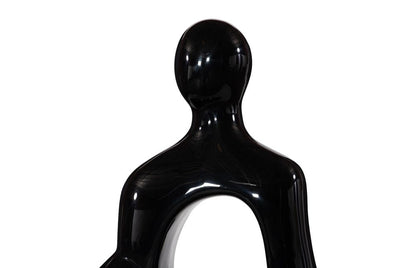 Phillips Collection - Buddha Seated Sculpture, Gel Coat Black - PH118774 view 3