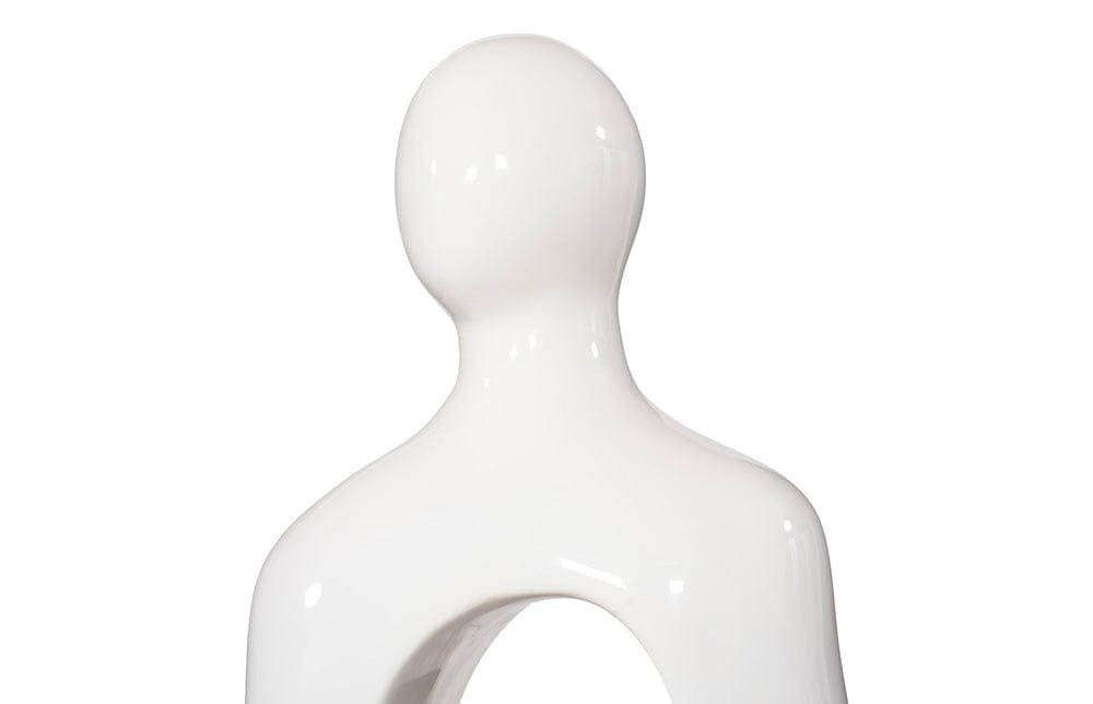 Phillips Collection - Buddha Seated Sculpture, Gel Coat White - PH118773 view 3