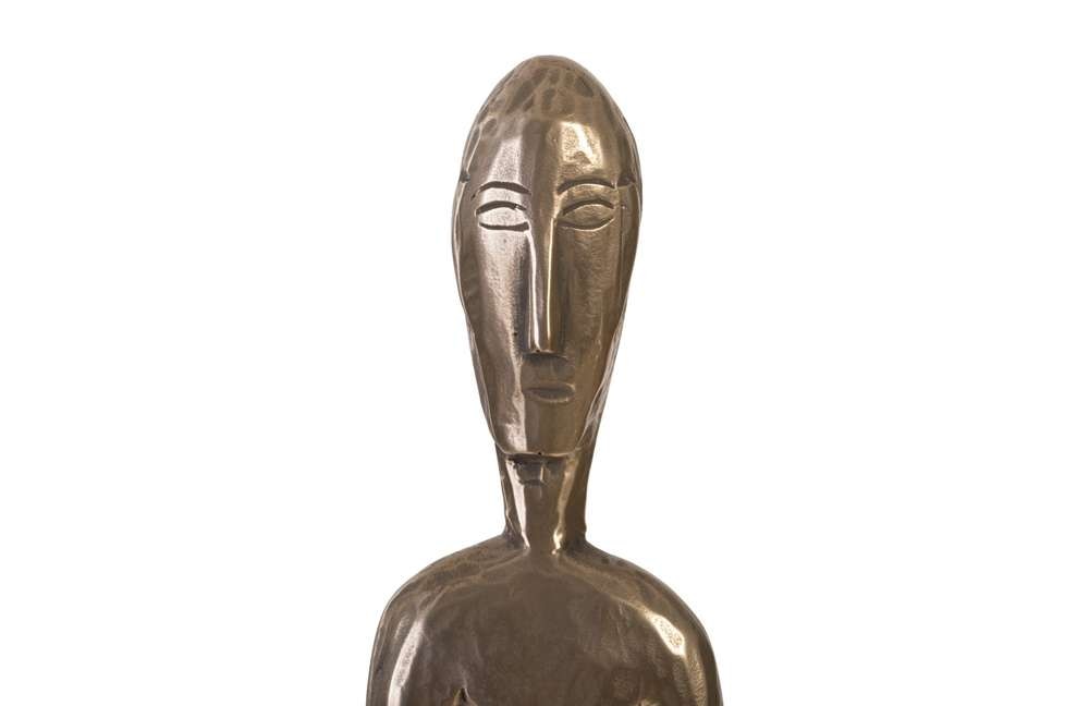 Phillips Collection - Bulol Sculpture, Polished Bronze, SM - PH92562 veiw 4