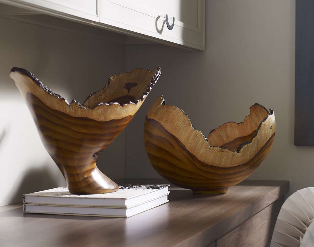 Phillips Collection - Burled Bowl, Faux Bois - M011012 veiw 2
