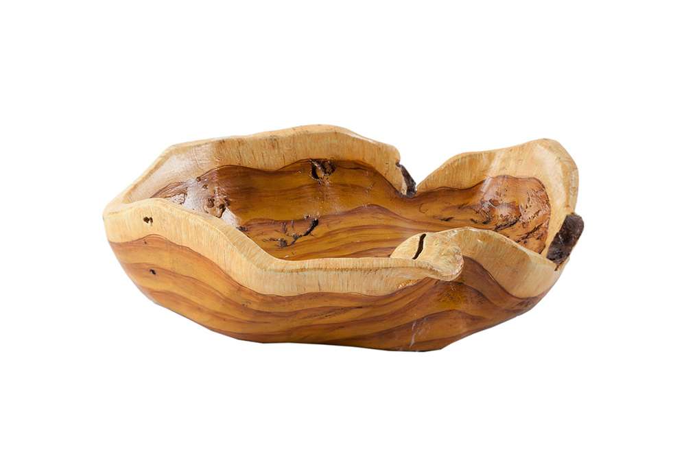 Phillips Collection - Burled Bowl, Faux Wood - PH66934 veiw 1