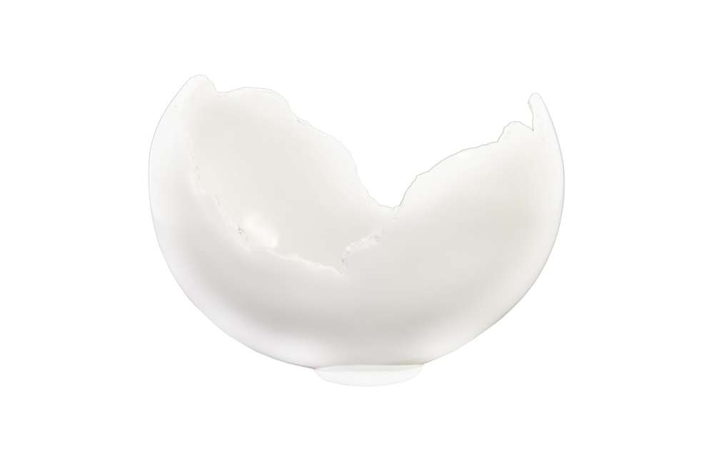 Phillips Collection - Burled Bowl, Glossy White - PH62033 veiw 2