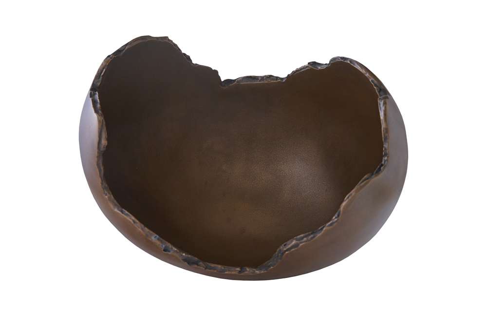 Phillips Collection - Burled Bowl, Resin, Bronze Finish - PH64449 veiw 3