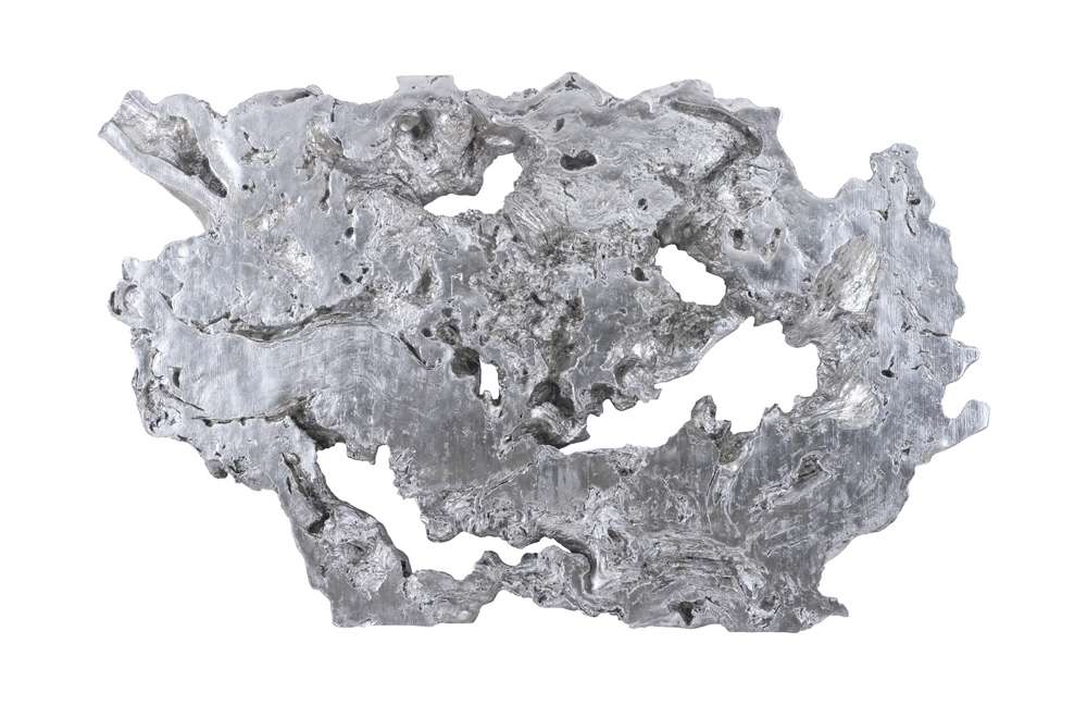 Phillips Collection - Burled Root Wall Art, Large, Silver Leaf - PH83683 veiw 1