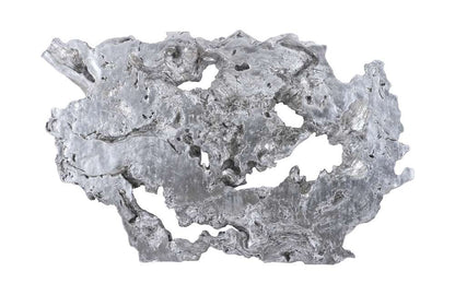 Phillips Collection - Burled Root Wall Art, Large, Silver Leaf - PH83683 veiw 1