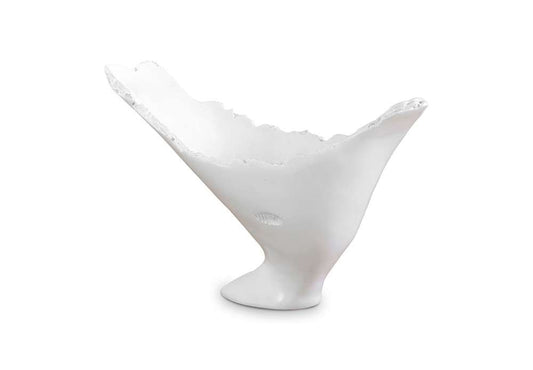 Phillips Collection - Burled Vase, Glossy White - PH63144 veiw 1