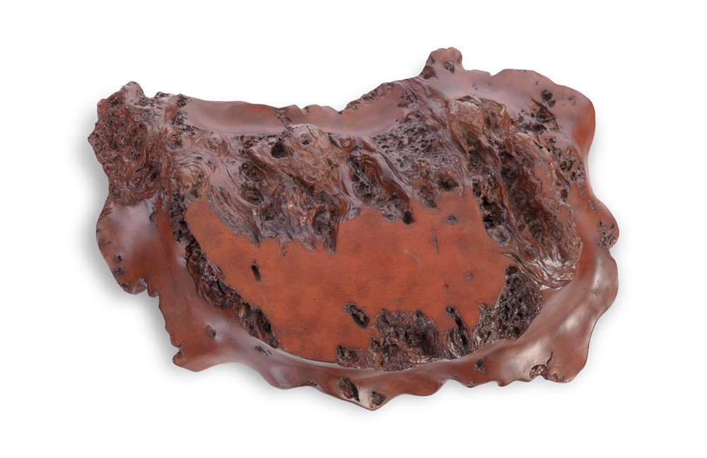 Phillips Collection - Burled Wall Art, Faux Rosewood - PH67545 veiw 1