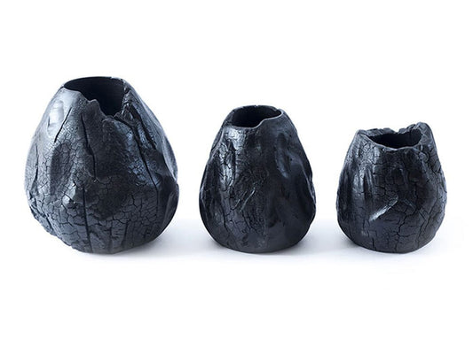 Phillips Collection - Burnt Hive Vases (Set of 3) - TH67431 view 1