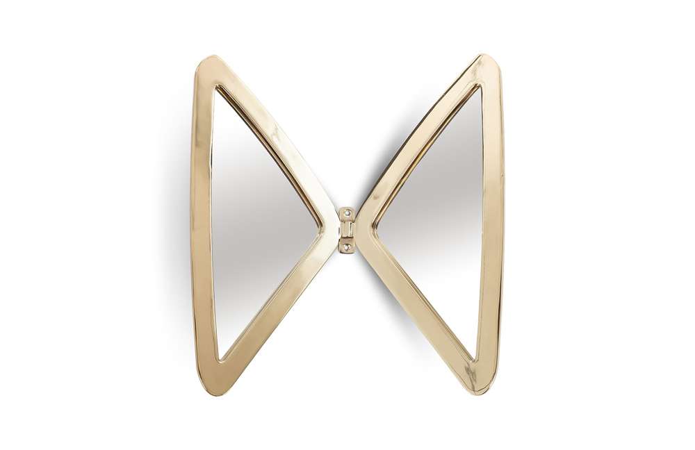 Phillips Collection - Butterfly Mirror, Plated Brass Finish - CH72534 veiw 1