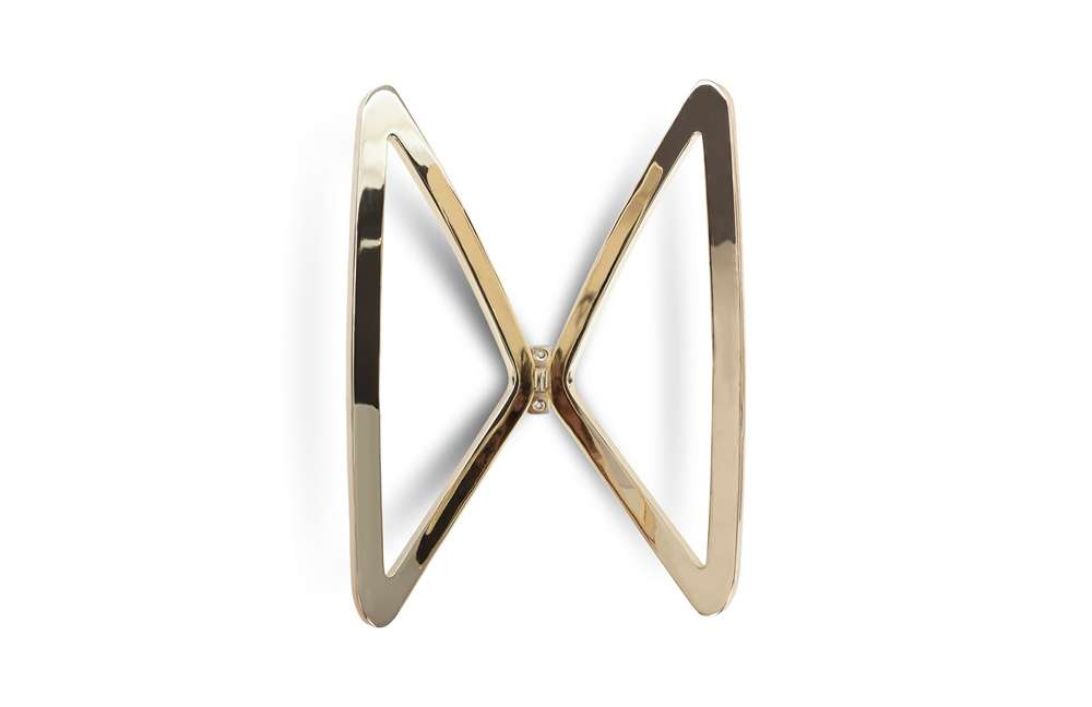 Phillips Collection - Butterfly Wall Art, Plated Brass Finish - CH72537 veiw 1