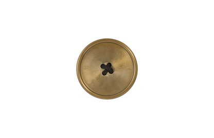 Phillips Collection - Button Wall Tile, Hammered Metal, Brass Finish - IN97495 veiw 1