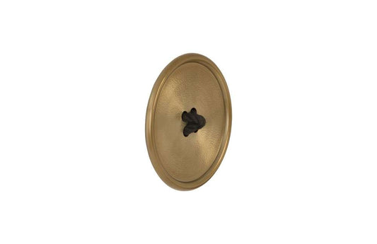 Phillips Collection - Button Wall Tile, Hammered Metal, Brass Finish - IN97495 veiw 2