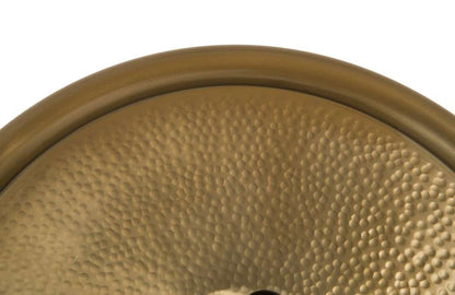 Phillips Collection - Button Wall Tile, Hammered Metal, Brass Finish - IN97495 veiw 3