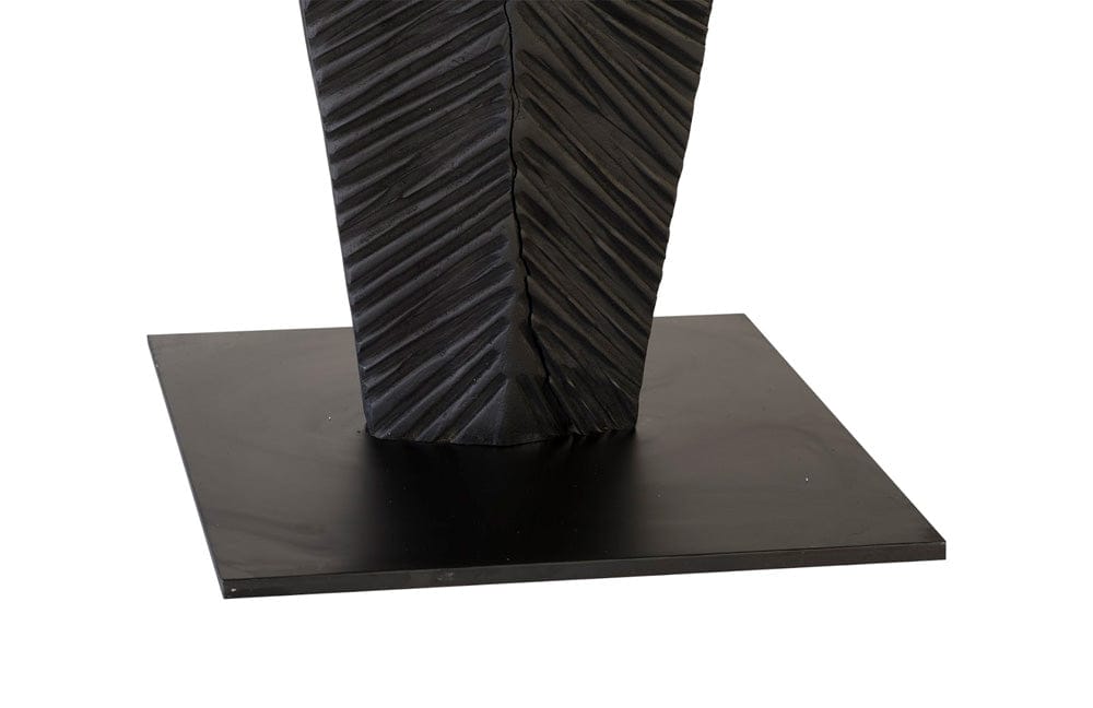 Phillips Collection - Carved Leaf on Stand, Burnt, LG - TH89171 view 4