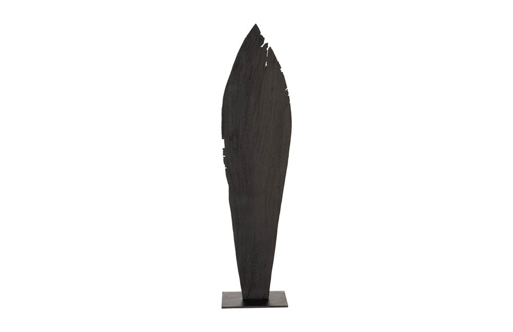 Phillips Collection - Carved Leaf on Stand, Burnt, LG - TH89171 view 5
