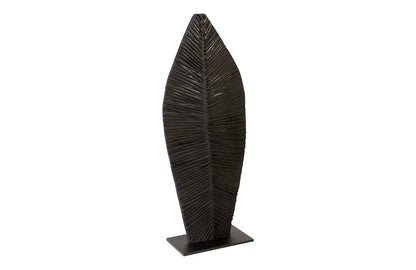 Phillips Collection - Carved Leaf on Stand, Burnt, SM - TH89173 view 1