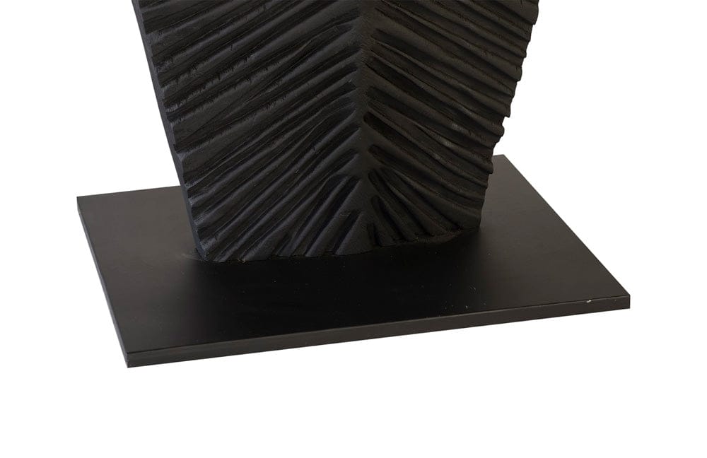 Phillips Collection - Carved Leaf on Stand, Burnt, SM - TH89173 view 4