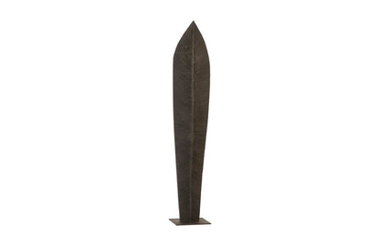 Phillips Collection - Carved Leaf on Stand, Burnt, XL - TH96269 view 1