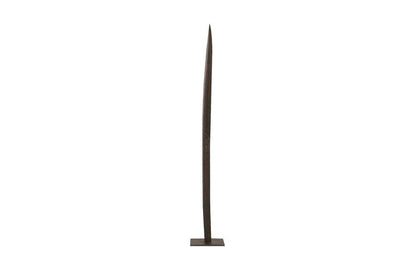 Phillips Collection - Carved Leaf on Stand, Burnt, XL - TH96269 view 4