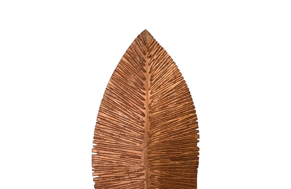 Phillips Collection - Carved Leaf on Stand, Copper Leaf, SM - TH89170 view 2