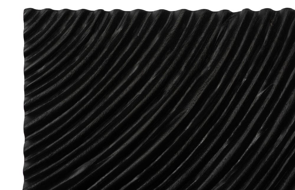 Phillips Collection - Carved Wall Tile, Black, Curve - TH115353 view 3