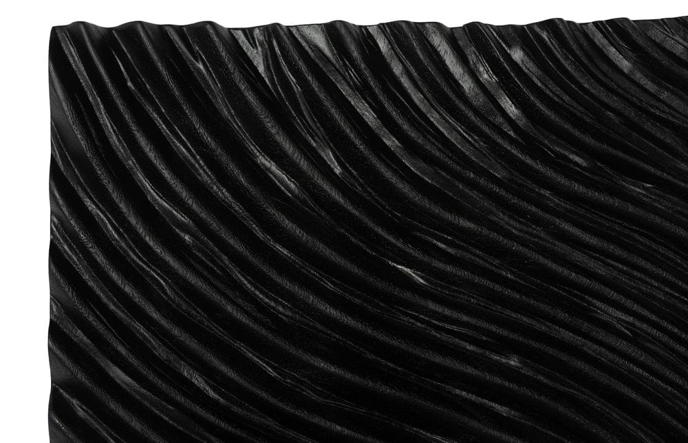 Phillips Collection - Carved Wall Tile, Black, Wave - TH115354 view 3