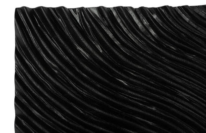 Phillips Collection - Carved Wall Tile, Black, Wave - TH115354 view 3